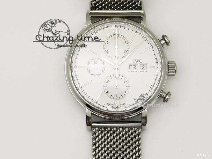 MIROTIME 0309 Big Pilot Top Gun Miramar PVD Plated Titanium on Green Nylon Strap A23J Refined 7398